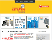 Tablet Screenshot of citizentraders.com